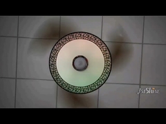 4000K 6000K 格納式ブレード天井ファン シャンデリアの色変更