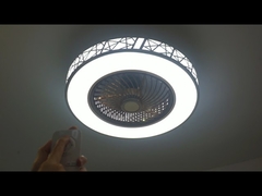 3 スピード 20 インチウィンドディフレクター調光 LED シーリングファン