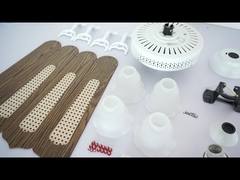 レストランのための伝統的な古典的な天井ファンのシャンデリア 52 インチ