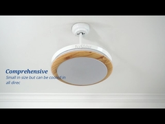 3 格納式ブレード 3 ライト色変更シーリングファンリビング寝室レストラン用