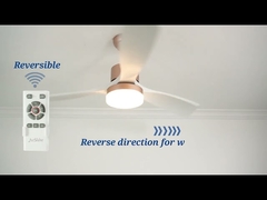 高 RPM 大気流プラスチック屋内天井ファンリバーシブル DC モーター