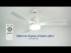 気流プラスチック屋内天井ファン可逆 DC モーター高 RPM