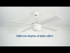 変わる色Dimmable LEDのリモート・コントロールの屋内天井に付いている扇風機をつける