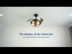 OEM 42inchの引き込み式の天井に付いている扇風機ライトCCCセリウムROHS SAAのCB ETLは承認した