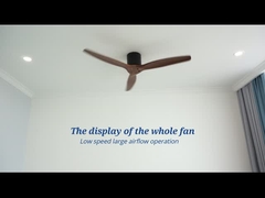 リモート・コントロールACモーターを搭載する220V 60wの家の装飾の天井に付いている扇風機