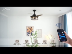 36インチ 天井扇風機 鋼のケージ E27*3 電球 引き込み刃 室内産業用 レトロ