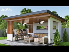 48インチ LEDライトのない現代的な天井扇風機 ABS ブレイド DC リモコン