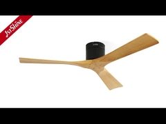 3 刃 木製 天井扇風機 リモコン 静かな DC モーター 高速