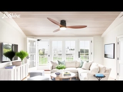 52インチフラッシュマウントファンの天井ライト 装飾用プラスチックDCモーター