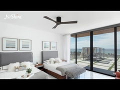 DCモーターでダークウッド天井扇風機 静かな高速