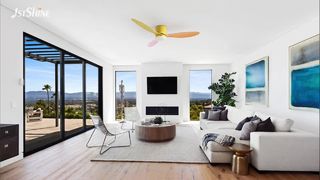 ライト付きカスタマイズ可能なマカロンシーリングファン