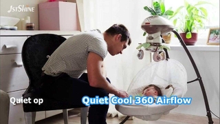 小さな部屋用の静かな 360 度ファン