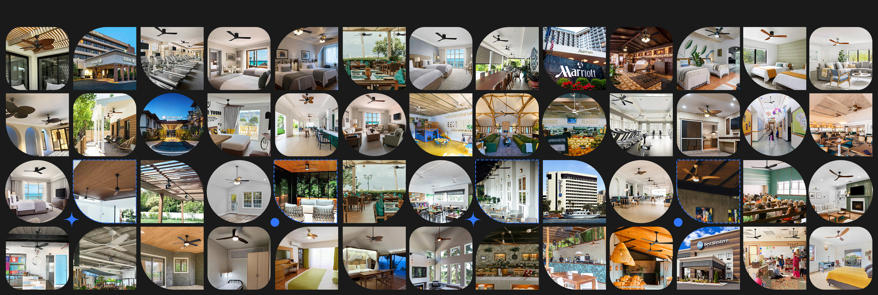 質 遠隔LEDの天井に付いている扇風機 工場