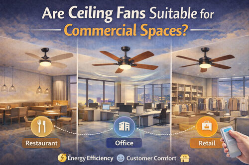 最新の会社ブログについて シーリングファンは商業スペースに適していますか?