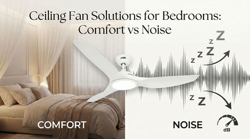 についての最新の会社ニュース 寝室用シーリングファンソリューション: 快適さと騒音