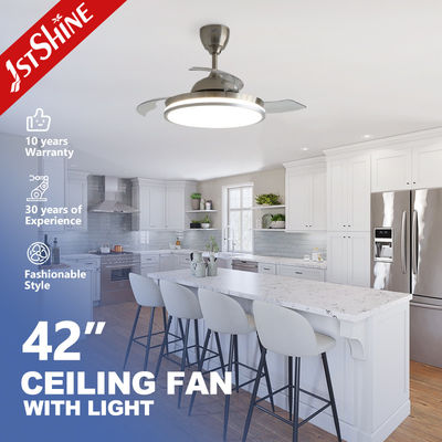 良い値段 42インチ引き上げ式天井扇風機ライト DCモーター 6速リモコン オンライン