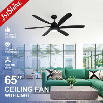 良い値段 65インチ リモコン付き LEDシーリングファン 大空間用 高風量 ABSブレード オンライン
