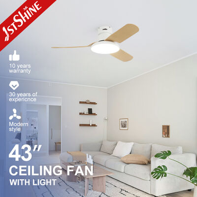 良い値段 43 インチフラッシュマウントシーリングファン、調光可能な LED ライトとリモコン付き オンライン